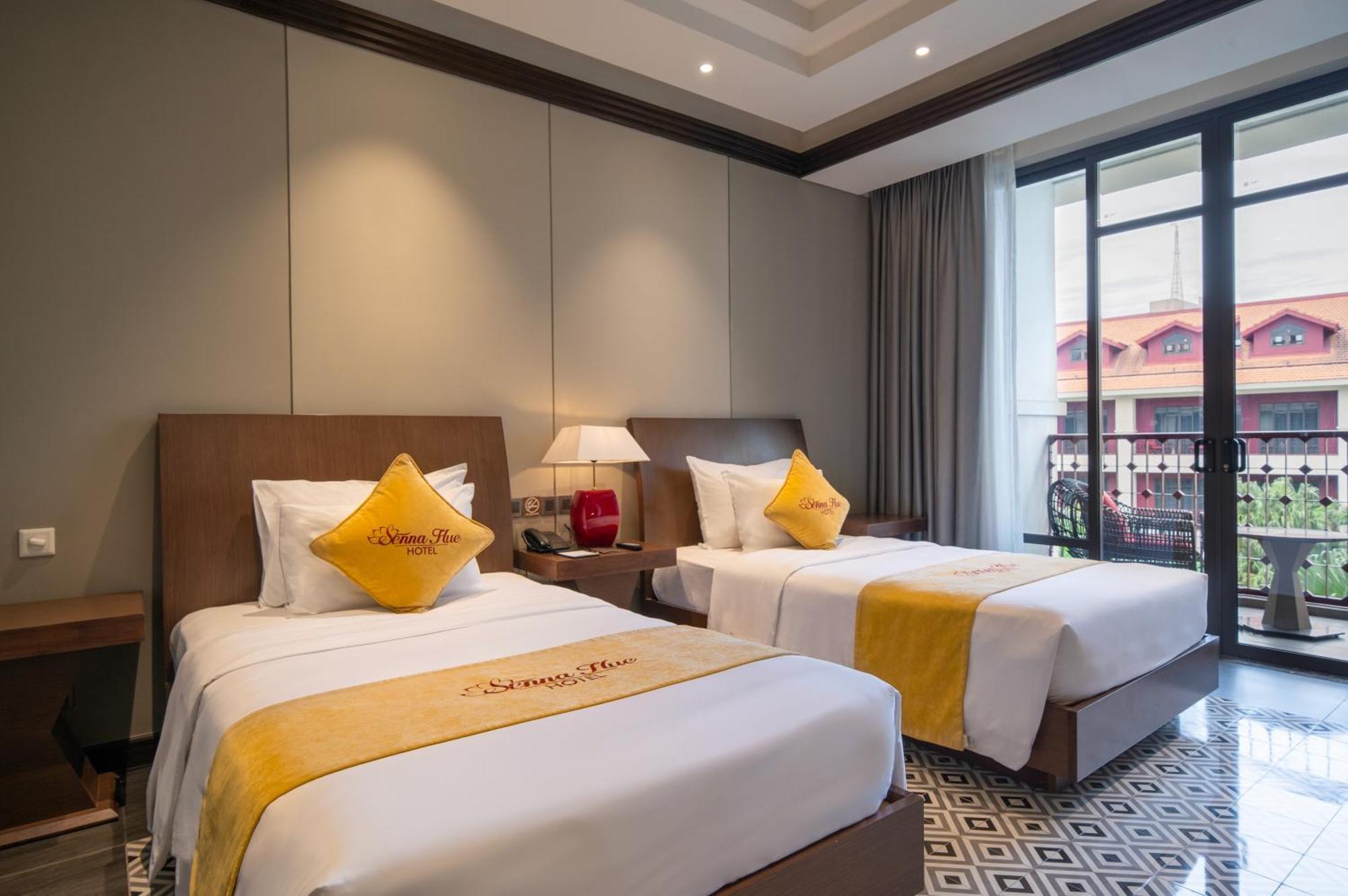 Senna Hue Hotel Exteriér fotografie Deluxe twin room