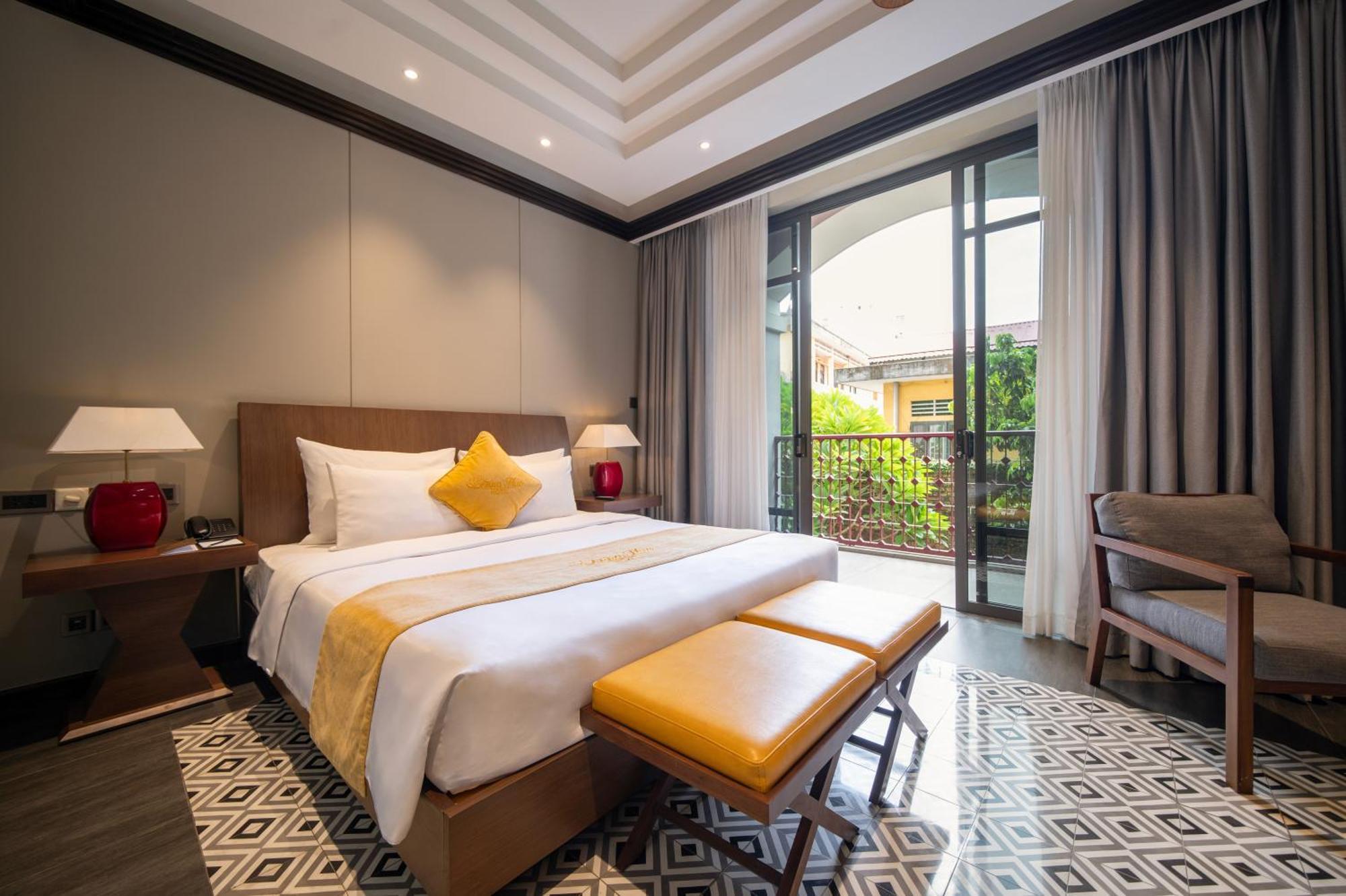 Senna Hue Hotel Exteriér fotografie Deluxe Room